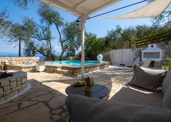 Appartement New! Paxosblue Sea View With Private Pool Gaios