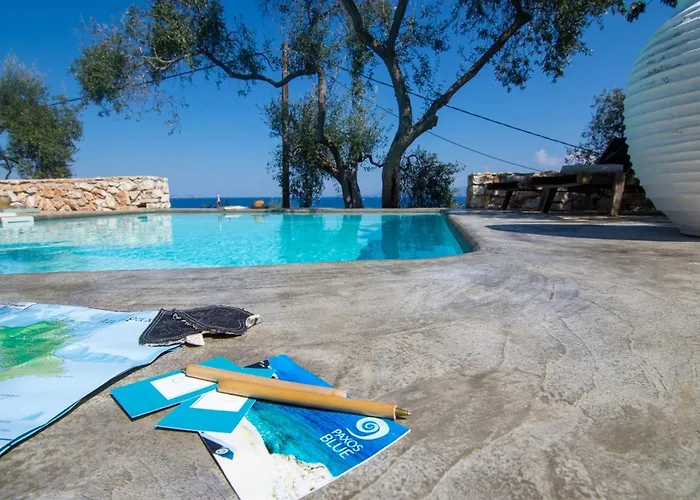 New! Paxosblue Sea View With Private Pool