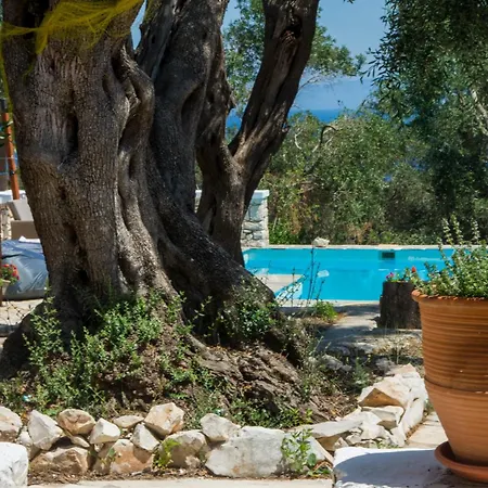 New! Paxosblue Sea View With Private Pool Apartament