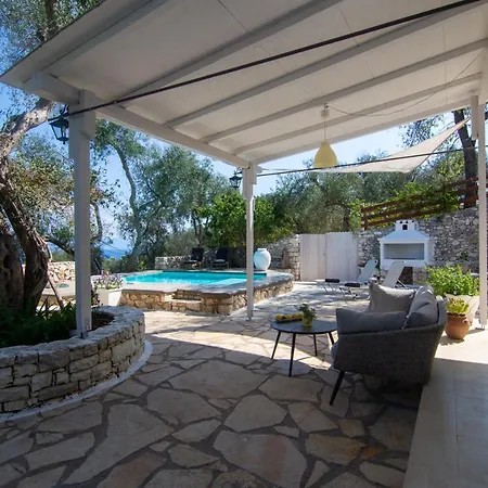 New! Paxosblue Sea View With Private Pool Gaios