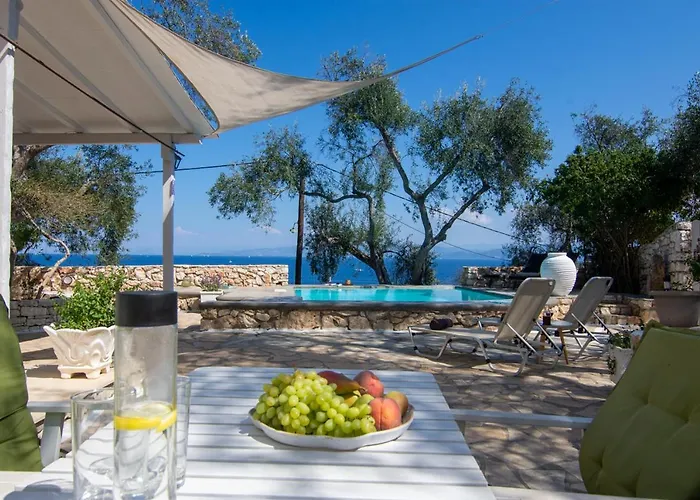 Apartamento New! Paxosblue Sea View With Private Pool